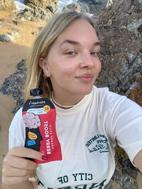 Hockey Stick su braškėmis