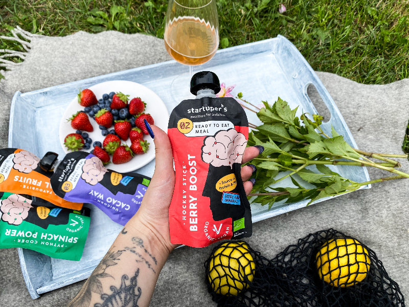 Hockey Stick su braškėmis